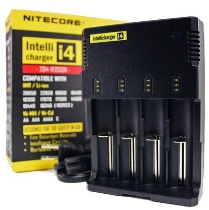 Image of Nitecore i4 Battery Charger (NiCd NiMh AA AAA Lithium 18650) *BOX* (IT12292)