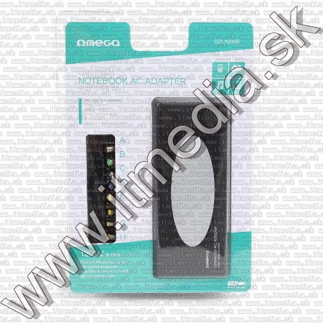 Image of OMEGA Univerzális Laptop töltő + USB 120W (41965) (IT10809)