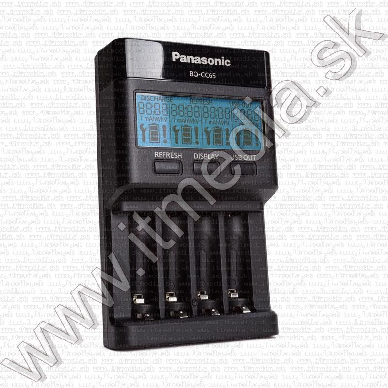 Image of Panasonic EneloopBattery Charger BQ-CC65 LCD Smart (IT13469)