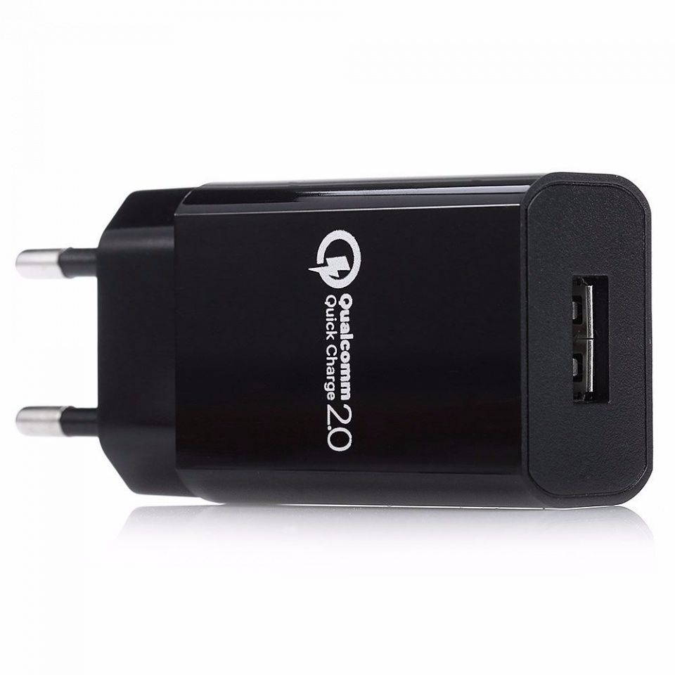 Image of Qualcomm Quick Charge 2.0 USB charger 15W 230V EU (IT12385)
