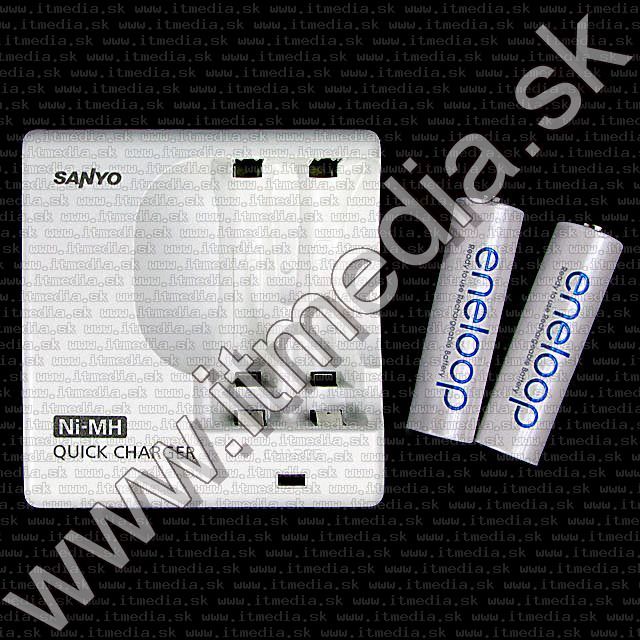 Image of SANYO Quick Charger +2xAA Eneloop free (IT3884)