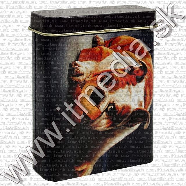 Image of Metal Cigarette Box 25x70x90mm *Silent Dog* (IT8693)