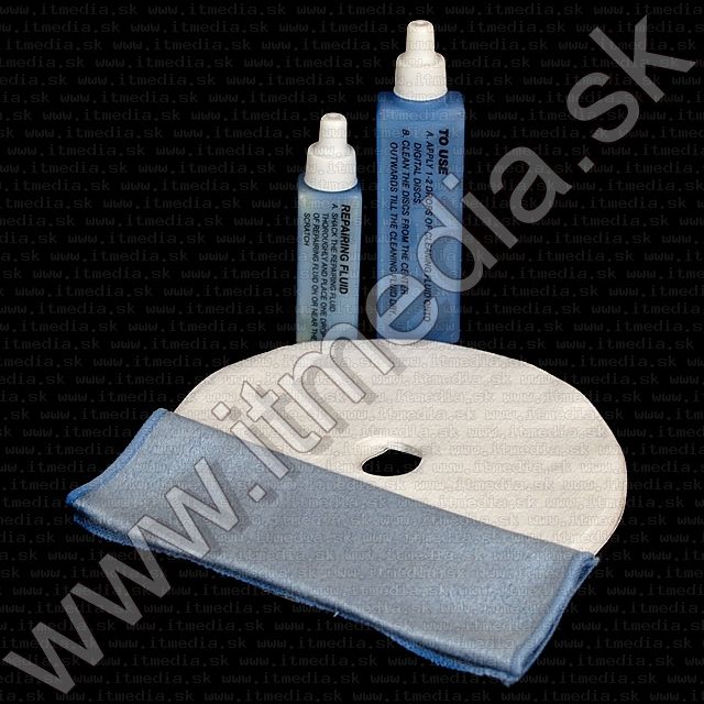 Image of Omega FS9318 CD, DVD Cleaning and Repair KIT (IT1241)