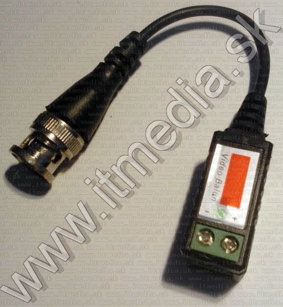 Image of BNC connector *Video Balun* Cable Screw mount  (IT12556)