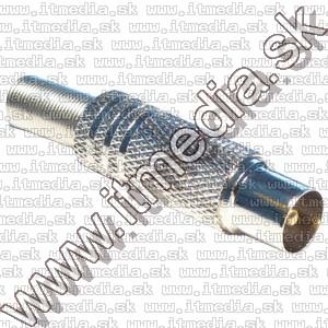 Image of Coaxial connector male METAL (IT10257)