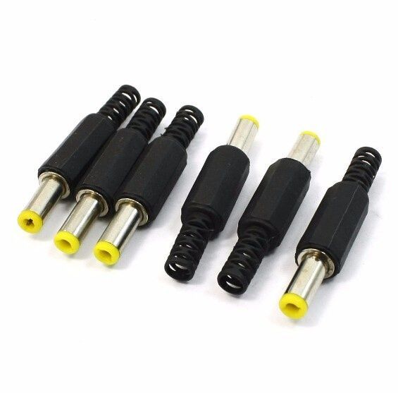 Image of DC connector plug *Male* 4mm x 1.7mm (Rapsberry) (IT13148)