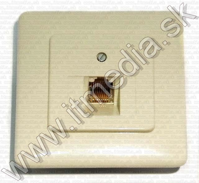 Image of RJ-45 (UTP, network) Sink Mount Single socket (IT4510)