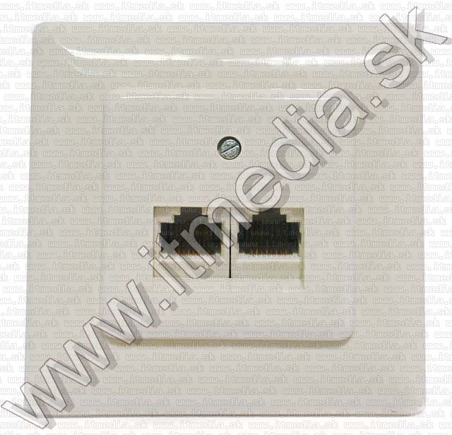 Image of RJ-45 Sink Mount Twin socket (IT4512)