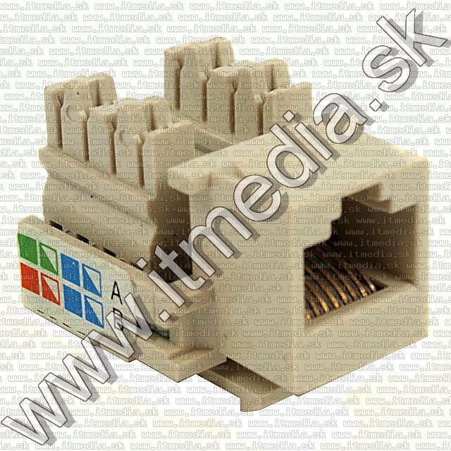 Image of RJ45 Keystone Modular Jack Connector (UTP, ISDN) (IT4143)