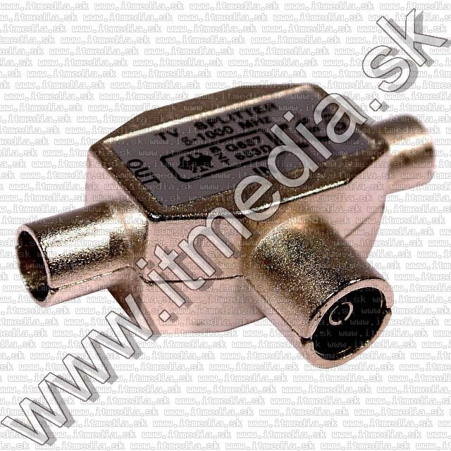 Image of Coaxial Splitter Female to 2x Male (IT3128)
