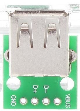 Image of USB Female A connector **panel** (IT12077)