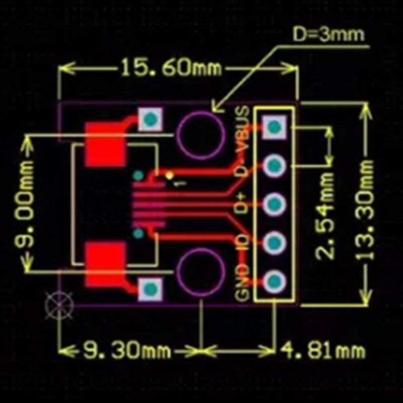 Image of microUSB connector **panel** (IT12200)