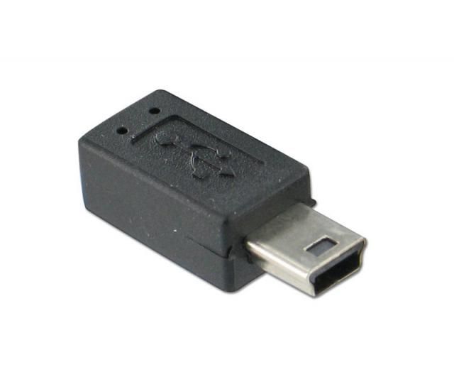 Image of MiniUSB csatlakozó **műanyag házas** (APA) szerelhető (IT10963)
