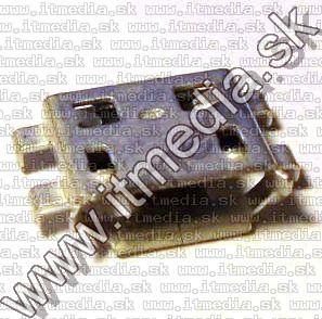 Image of microUSB 2.0 OTG connector *PANEL MOUNTABLE* (Female) No. 10 (IT10974)