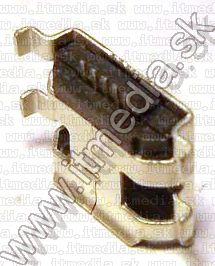 Image of microUSB 2.0 OTG connector *PANEL MOUNTABLE* (Female) No. 11 (IT10975)