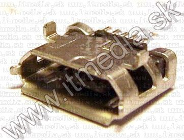 Image of microUSB 2.0 OTG connector *PANEL MOUNTABLE* (Female) No. 12 (IT10976)