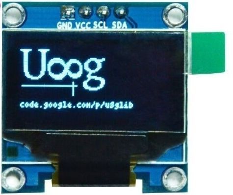 Image of OLED display 0.96inch 128x64 pixel i2c White-black (IT12752)