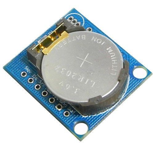 Image of DS1307 AT24C32 i2c RTC (Realtime Clock) module (LIR2032) INFO! (IT12391)