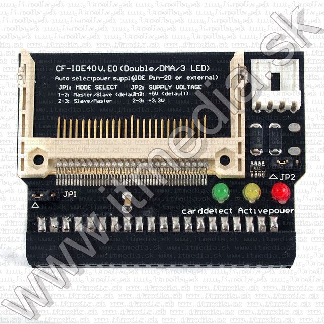 Image of CF (Compact Flash) to IDE 3.5 Female converter with LED (IT7312)