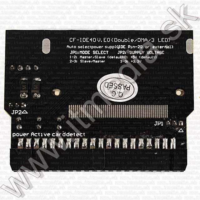 Image of CF (Compact Flash) to IDE 3.5 Female converter with LED (IT7312)