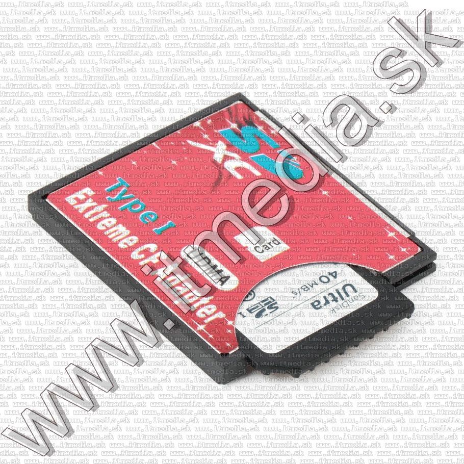 Image of SD (Secure Digital) HC/XC to CF (Compact Flash) converter (IT4650)