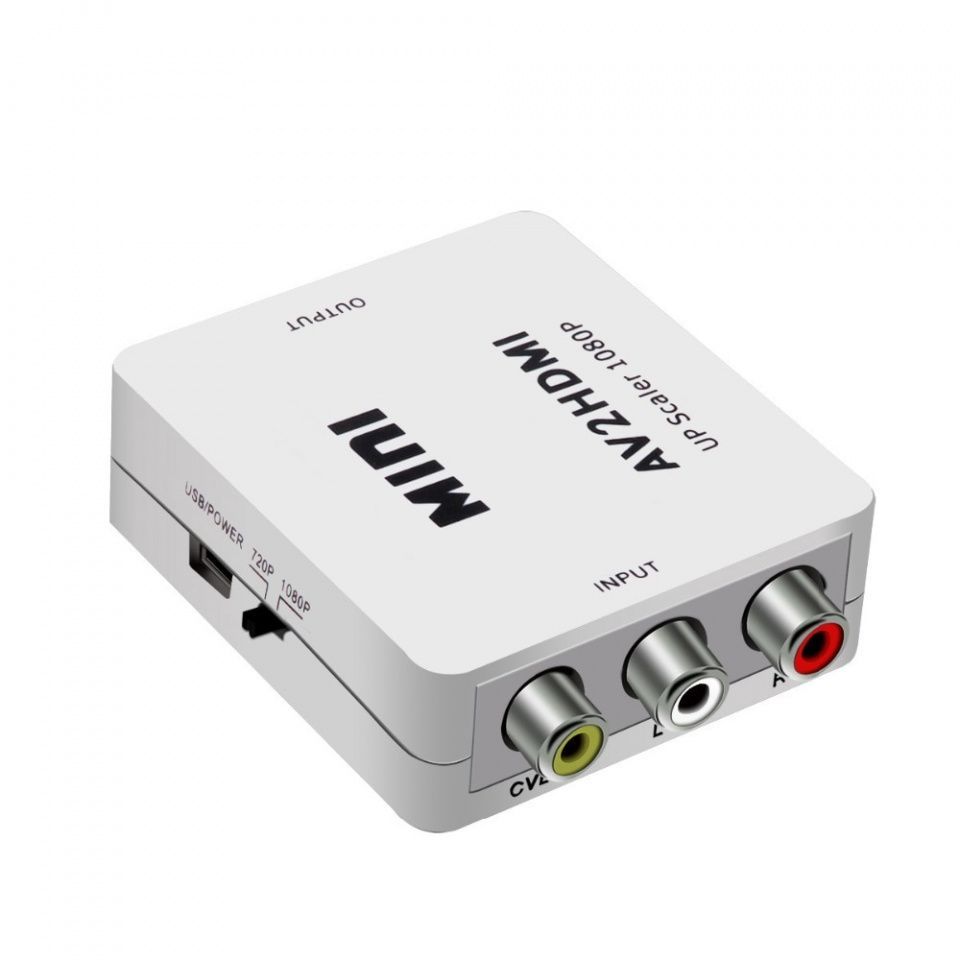 Image of Analóg Videó - HDMI (anya) Konverter *Active**White* (IT13778)