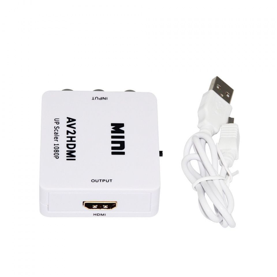Image of Analóg Videó - HDMI (anya) Konverter *Active**White* (IT13778)