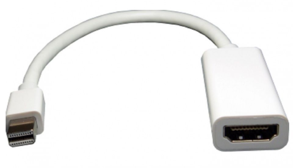 Mini DisplayPort apa -> HDMI anya konverter kábel (Bulk) (IT12680) Image of Mini DisplayPort apa -> HDMI anya konverter kábel (Bulk) (IT12680)