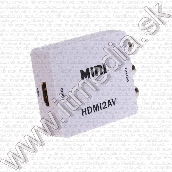 Image of HDMI (anya) -  Analóg Videó Konverter *Active**White* (IT9713)