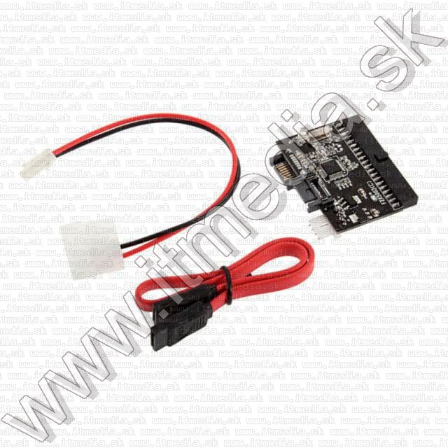 Image of IDE-SATA and SATA-IDE converter *Universal* 2-in-1 Black (IT9679)