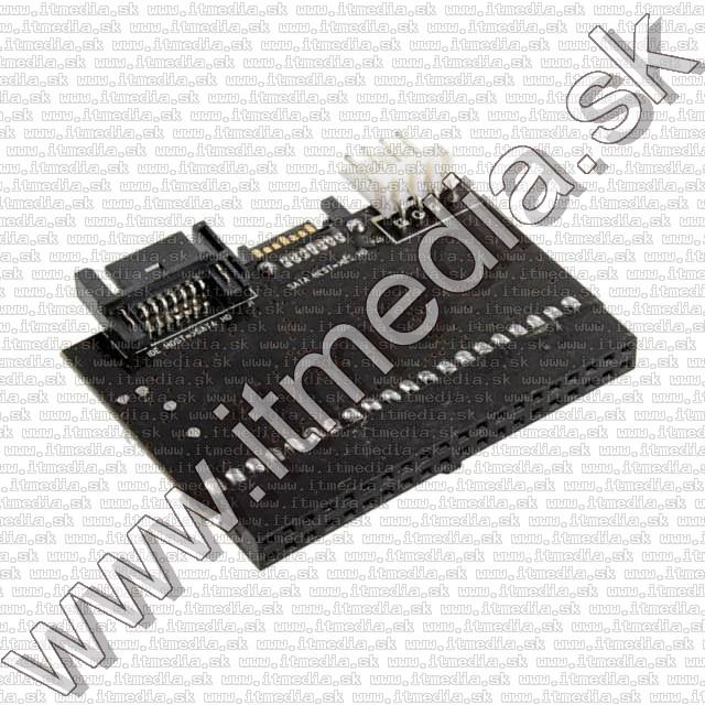 Image of IDE-SATA and SATA-IDE converter *Universal* 2-in-1 Black (IT9679)