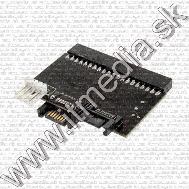 Image of IDE-SATA and SATA-IDE converter *Universal* 2-in-1 Black (IT9679)