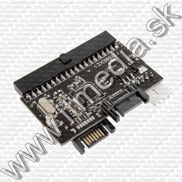 Image of IDE-SATA and SATA-IDE converter *Universal* 2-in-1 Black (IT9679)