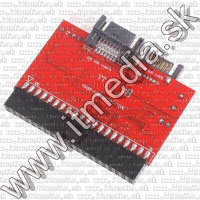 Image of IDE-SATA and SATA-IDE converter *Universal* 2-in-1 RED (IT7827)