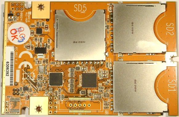 Image of Trifoo SD-HC to Laptop S-ATA 2.5 SSD RAID Converter (IT3253)