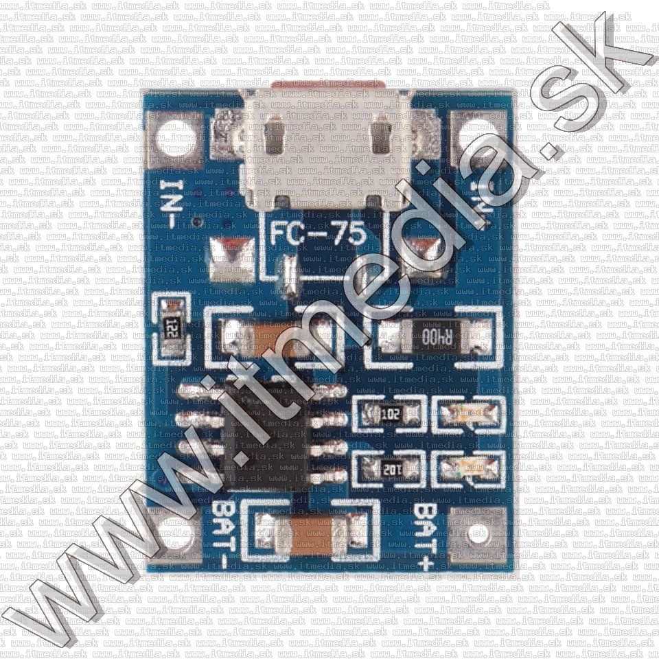 Image of USB Lithium akkumulátor töltő panel (microUSB) V2 (IT12073)