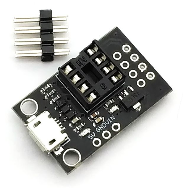 Image of ATTINYxx microUSB Digispark Development Board *Socket only* (Arduino) (IT12088)