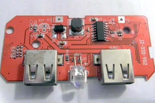 Image of USB Power bank board 2*USB out 1*OTG in (Li-Ion) (IT10981)