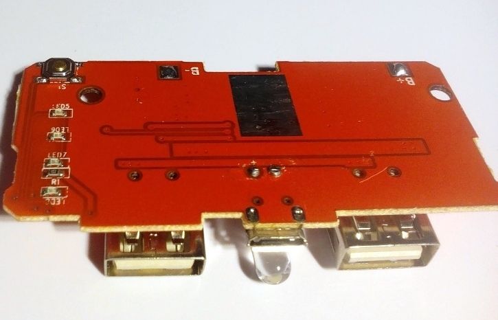 Image of USB Power bank board 2*USB out 1*OTG in (Li-Ion) (IT10981)