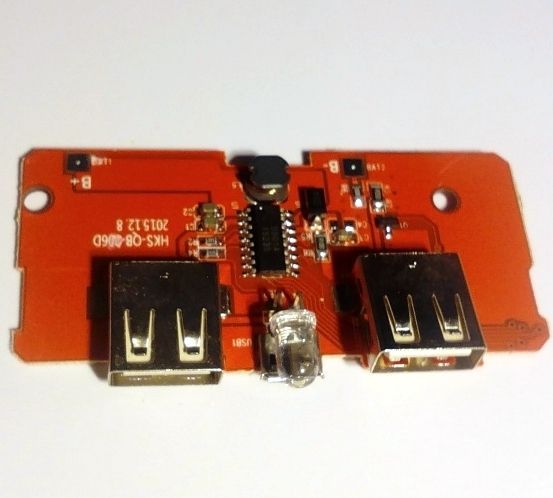Image of USB Power bank board 2*USB out 1*OTG in (Li-Ion) (IT10981)