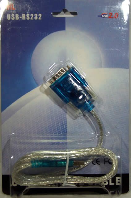 Image of USB to RS-232 compatible (serial) cable *CH341*  TTL INFO! (IT3568)