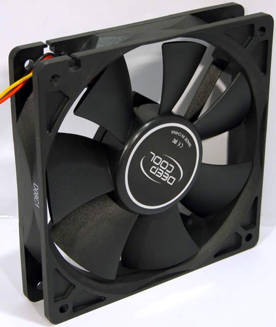 Image of DeepCool X-Fan CASE Cooler 12cm *Black* (IT4082)