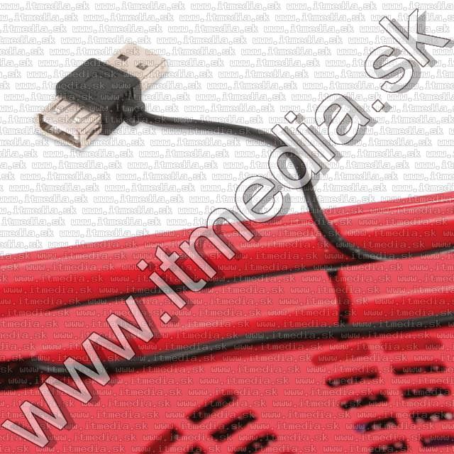Image of Omega laptop hűtő *ICE BOX* Piros (14cm ventillátor) (41907) (IT10988)