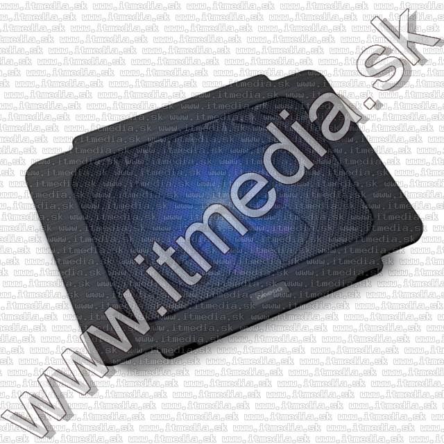 Image of Omega laptop hűtő *BREEZE* Fekete (14cm ventillátor) (42151) (IT10992)