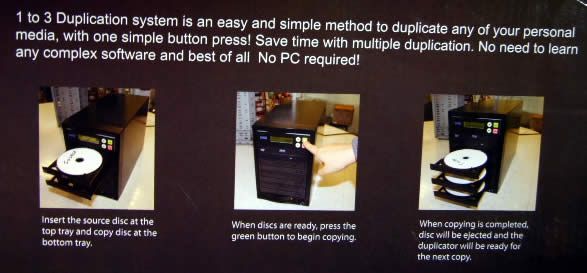 Image of ACARD Copy Tower 1-to-3 Disc IDE (IT3519)