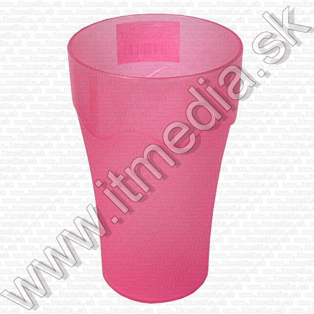 Image of Műanyag pohár 400ml *Rózsaszín* (IT9627)