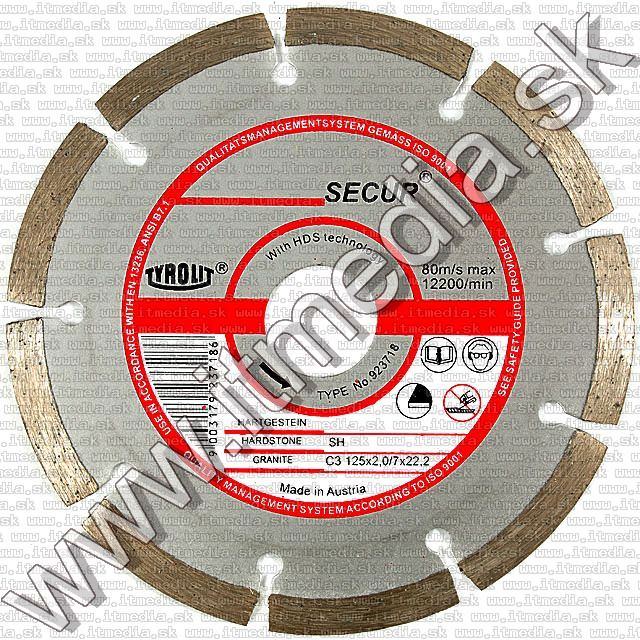 Image of PowerBosh Diamond Segmented Blade Cutting Disc 125mm (IT2928)