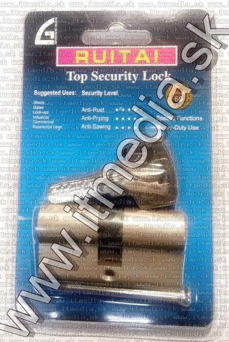 Image of Ruitai Cylinder Lock, 5key (1x) 30x30mm (IT12161)