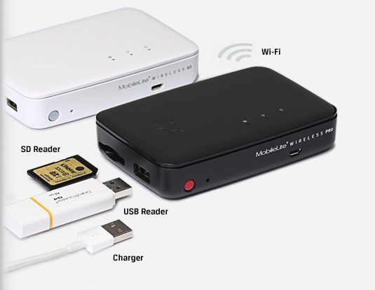 Image of Kingston MobileLite Wireless Pro (Wifi Databank 6700mAh) 64GB INFO!! (IT13857)