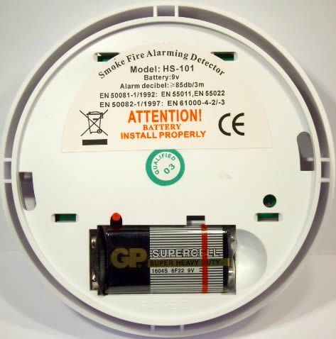 Image of IT Media Smoke Detector 9V (IT2500)